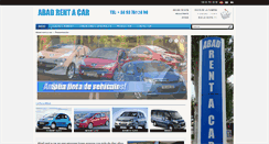 Desktop Screenshot of abadrentacar.com